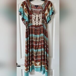 Multicolor Artesia womens dress size large